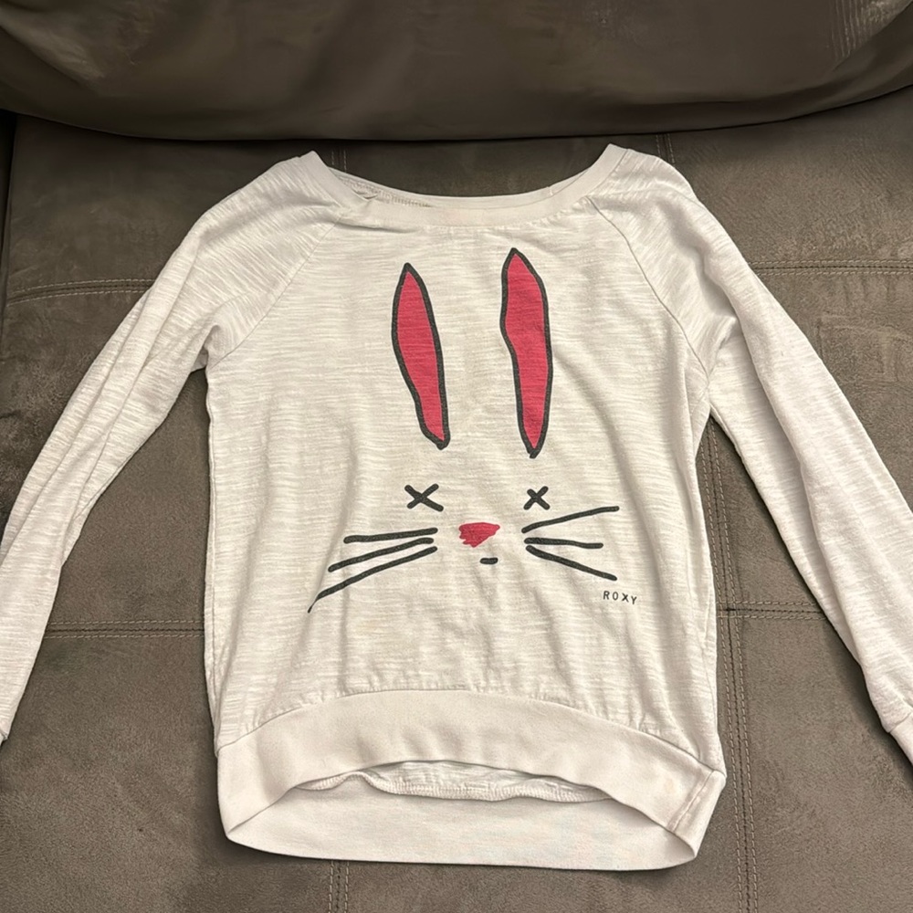 White Bunny Long Sleeve Shirt